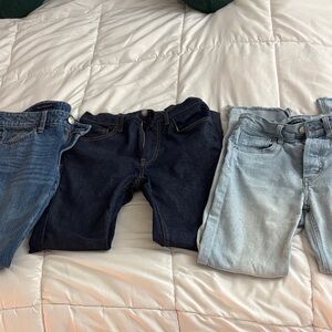 Zara Denim Jeans Set - Blue, Dark Blue, Light Blue